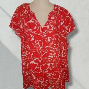 SKIES ARE BLUE Floral Blouse